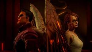 Saints Row: Gat out of Hell Johnny und Kinzie