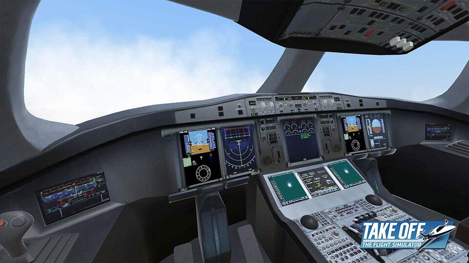 Take Off - The Flight Simulator Cockpit