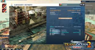 TransOcean 2: Rivals Raffinerie