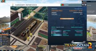TransOcean 2: Rivals Werft