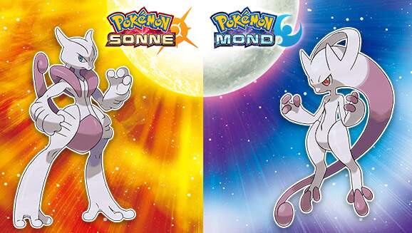 Pokémon Mond und Pokémon Sonne Mewtu Mega-Entwicklungen