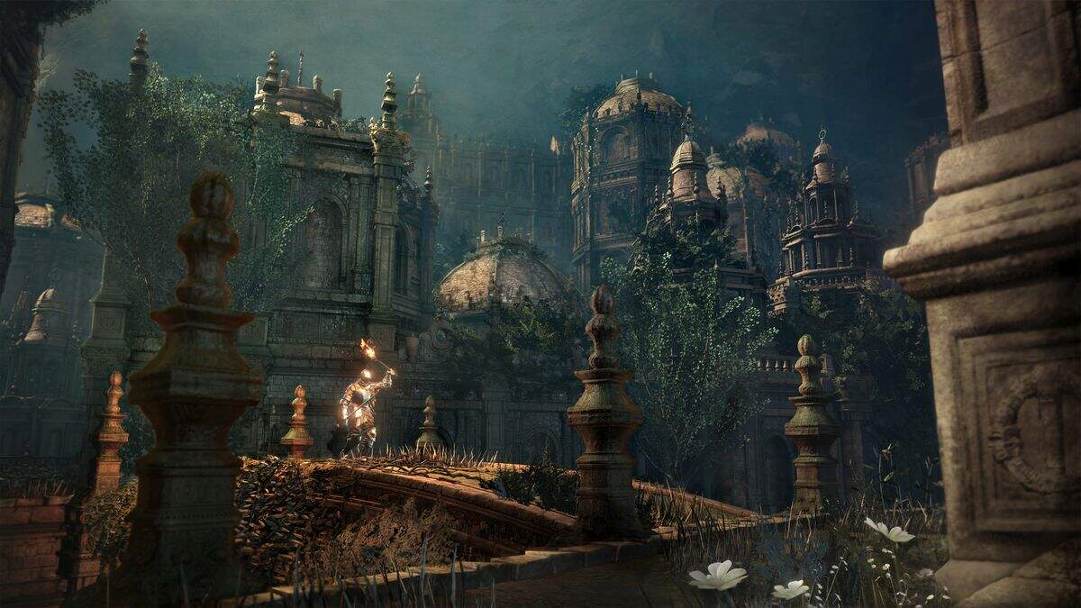 Dark Souls 3 The Ringed City Screenshot Kartenhintergrund 2