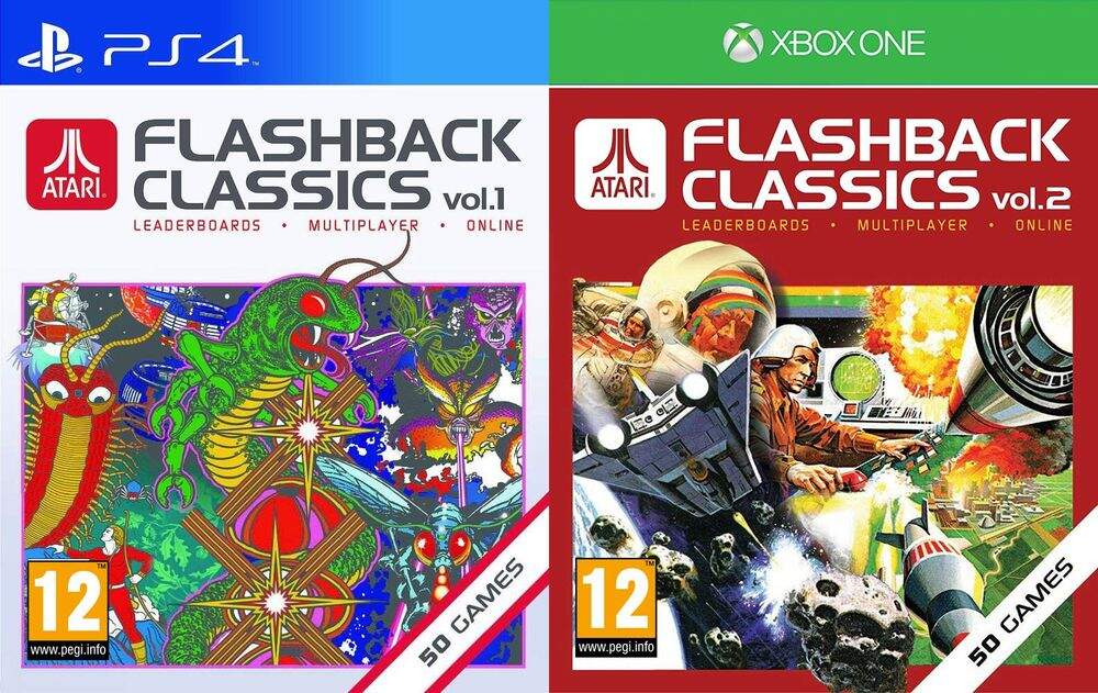 Atari Flashback Classics Volume 1 und 2