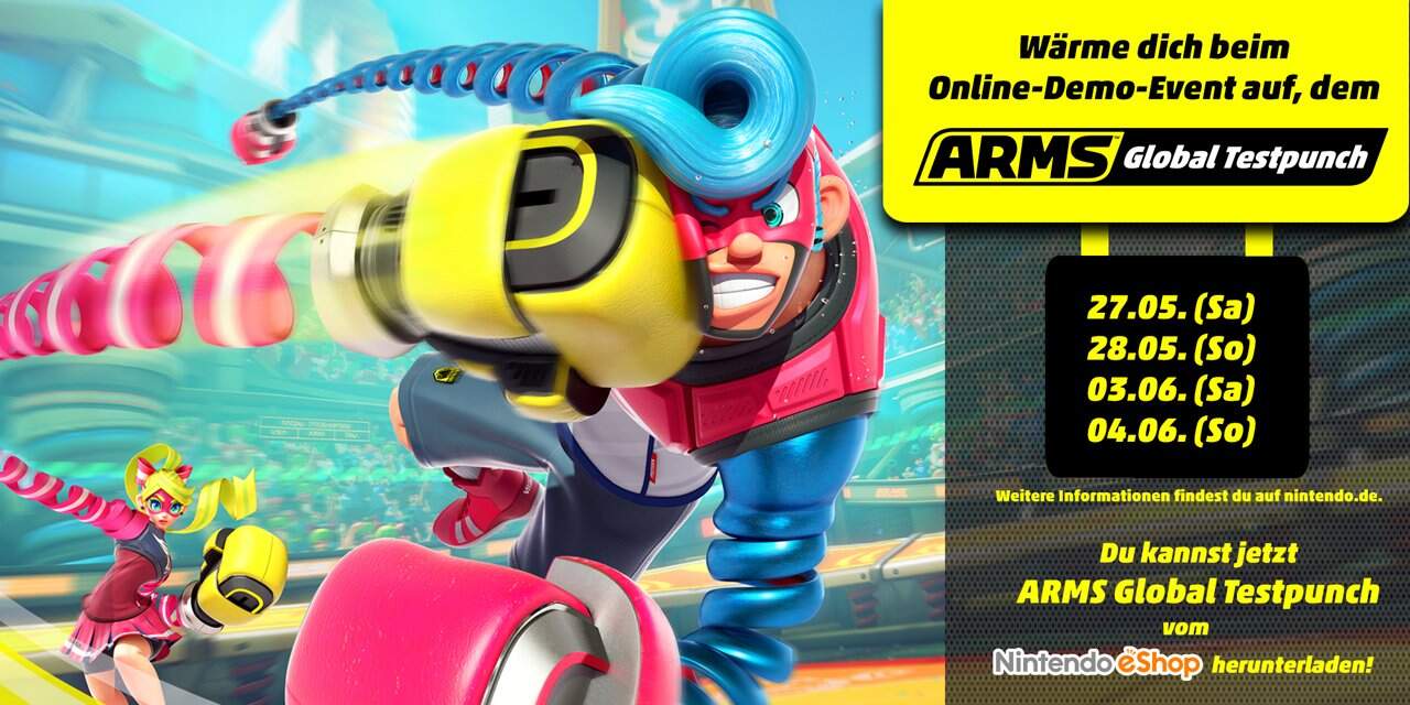 ARMS Global Testpunch Termine
