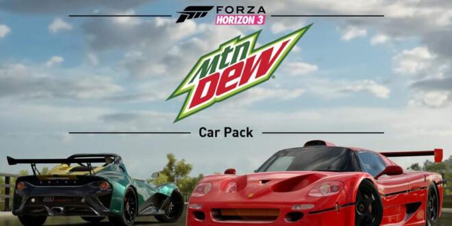 Forza Horizon 3 The Mountain Dew Car Pack