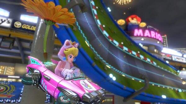 Mario Kart 8 Deluxe Katzen-Peach