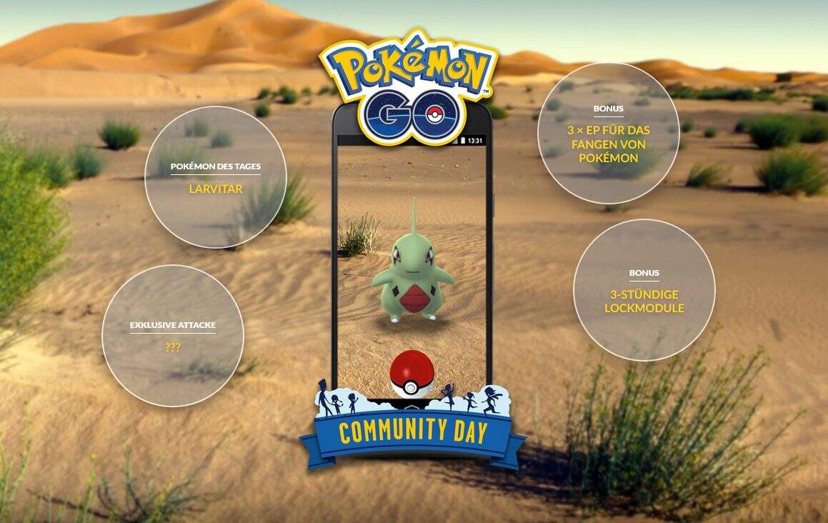 Pokémon GO Juni Community Day 