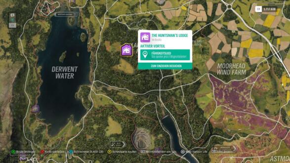 Forza Horizon 4 The Huntsman’s Lodge Location