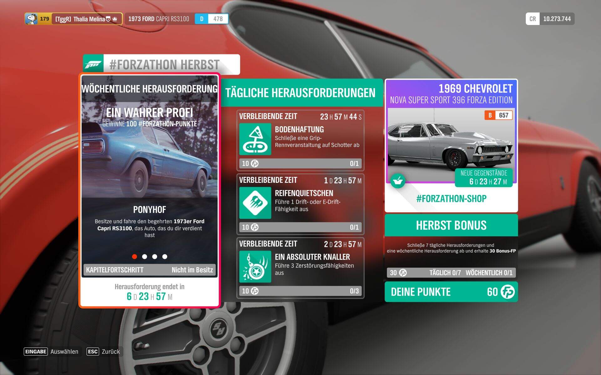 Forza Horizon 4 #Forzathon Guide KW 44 – Ein wahrer Profi