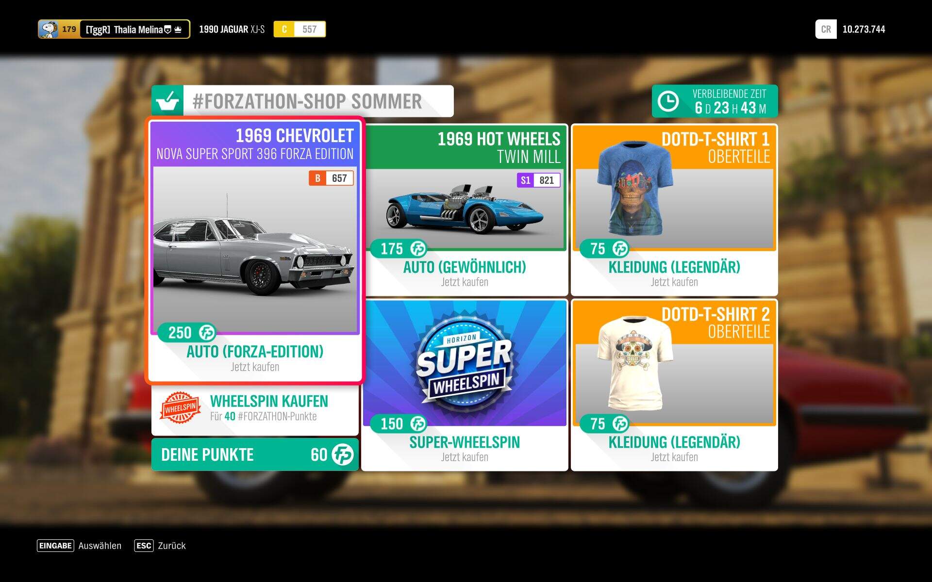 Forza Horizon 4 Forzathon Shop KW 44