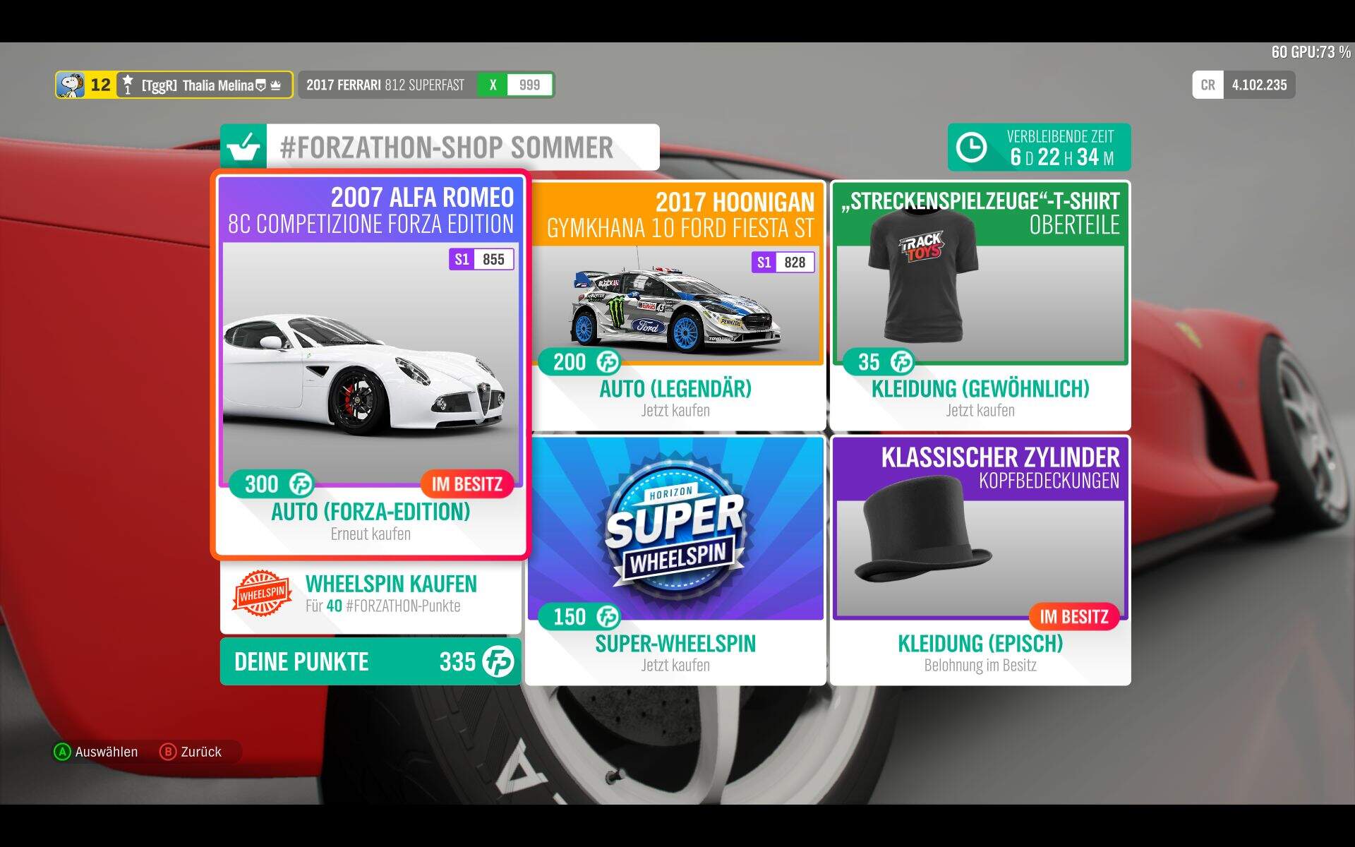 Forza Horizon 4 #Forzathon-Shop KW 47