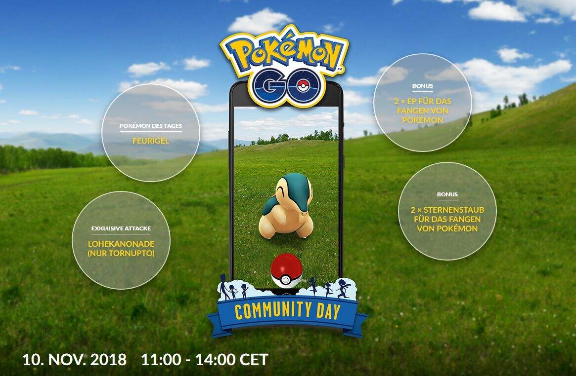 Pokémon GO November Community Day 
