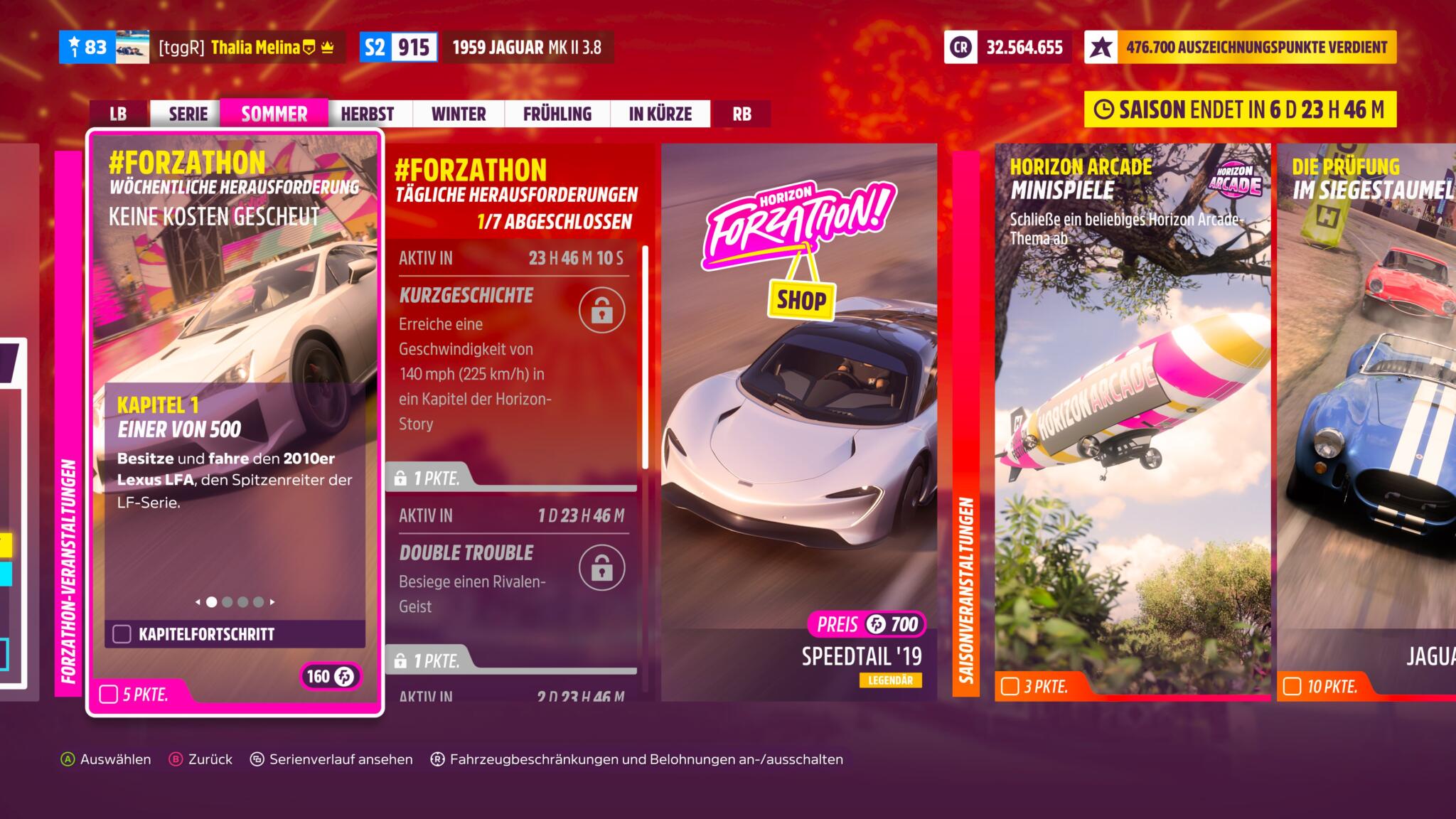 Forza Horizon Forzathon Guide Kw Keine Kosten Gescheut Totallygamergirl